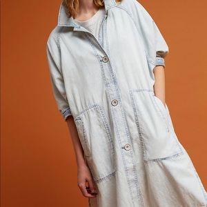 Anthropologie Hei Hei Bleach Trench L